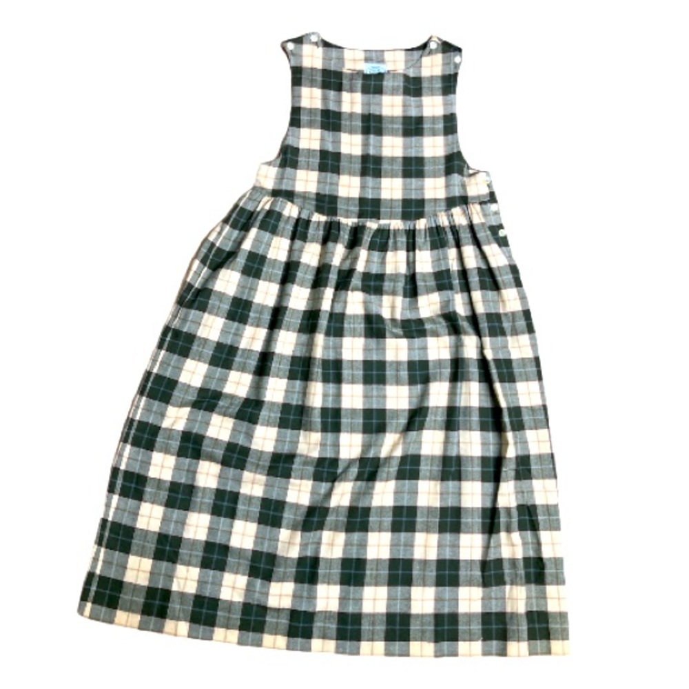 Laura Ashley Vintage plaid jumper size 8
